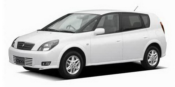 Toyota opa характеристики